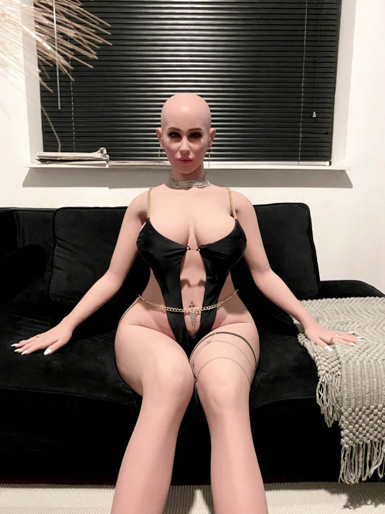 F014-170cm(5f8)-56kg G Cup Lenore Fat and Thick MILF Silicone Head Sex Doll|Climax Doll