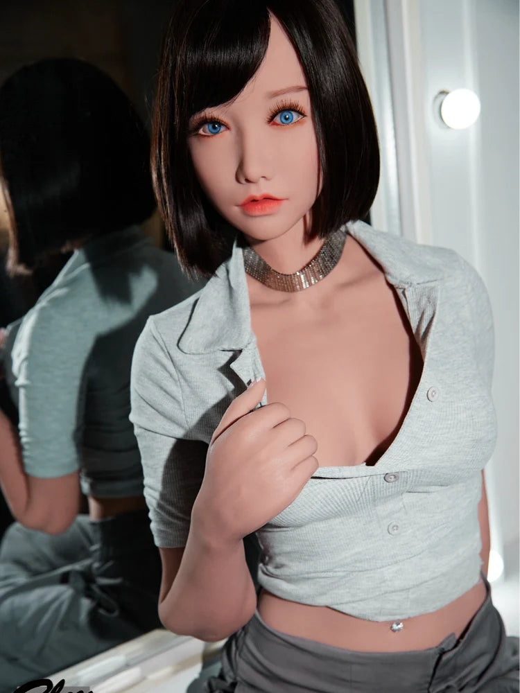 F1508-158cm(5ft2)-38.5kg D Cup Fukada Asian Silicone Head Sex Doll|Climax Doll