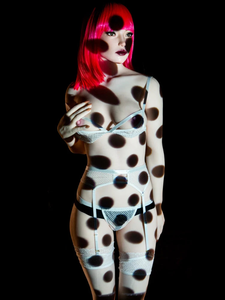 F2168-157cm(5.15ft)-38kg C Cup Polly Movable Jaw Silicone Head Fit Sex Doll丨Climax Doll Pro