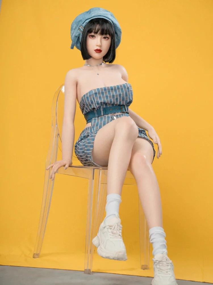 F632-Kyla 165cm/5ft4 Big Boobs Short Hair Silicone Sex Doll【In Stock USA & Canada】