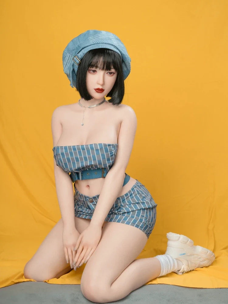 F632-Kyla 165cm/5ft4 Big Boobs Short Hair Silicone Sex Doll【In Stock USA & Canada】