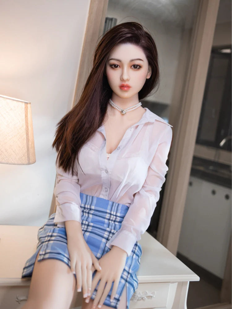 F3497-165cm(5f4)-33kg E Cup Medium Breast Silicone Head Sex Doll | Aibei Doll