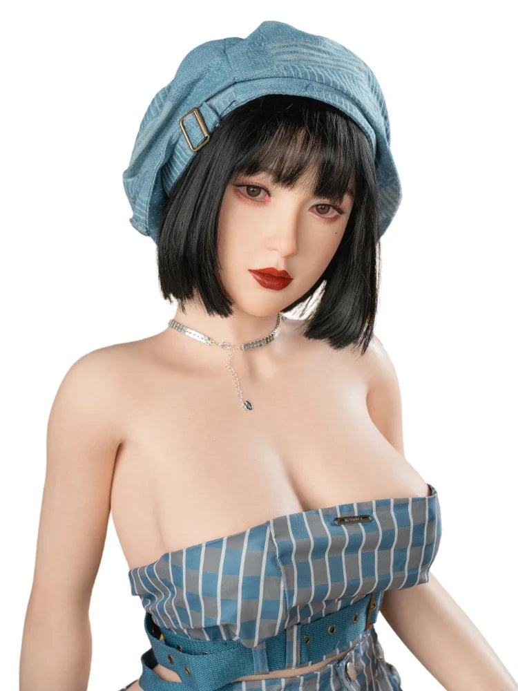 F632-Kyla 165cm/5ft4 Big Boobs Short Hair Silicone Sex Doll【In Stock USA & Canada】