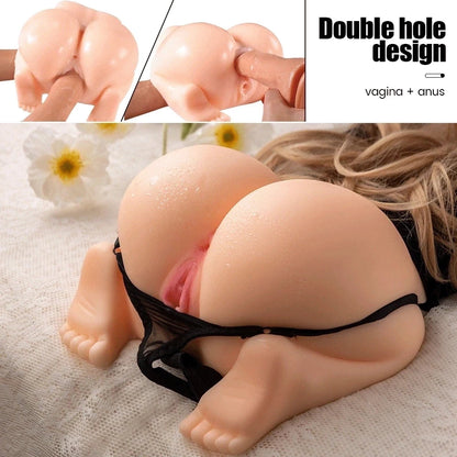 A515 (5.68lb) Lightweight Realistic Butt Cheap Mini Sex Toy Male Masturbator