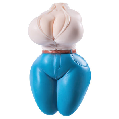 P73-6.39lb Cowgirl Busty Big Ass Silicone Fake Pussy Cheap BBW Sex Doll Boobs| MRL