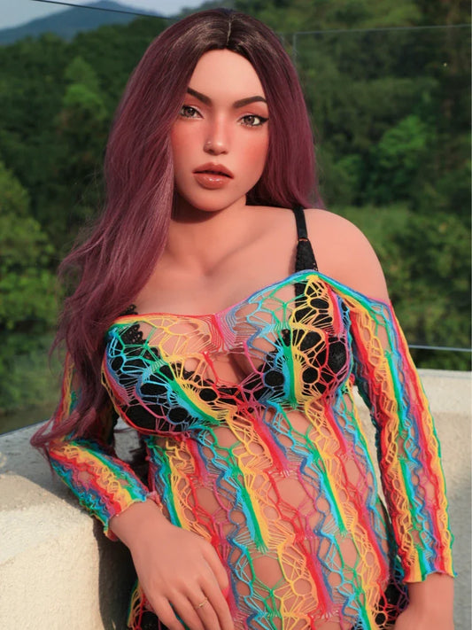 F1514-155cm(5ft1)-38kg E Cup Ginny  MILF Silicone Head life size realistic sex doll |Climax Doll Pro