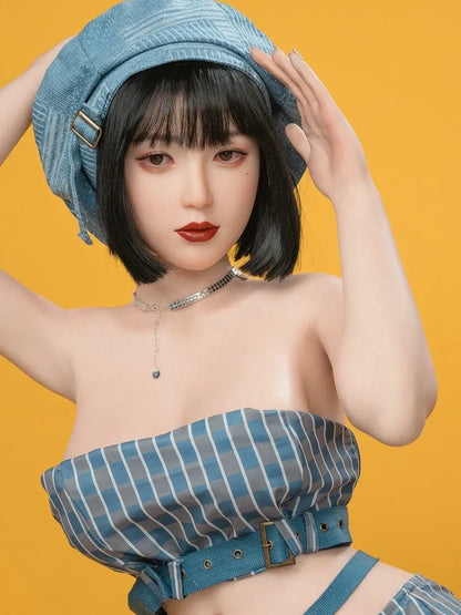F632-Kyla 165cm/5ft4 Big Boobs Short Hair Silicone Sex Doll【In Stock USA & Canada】