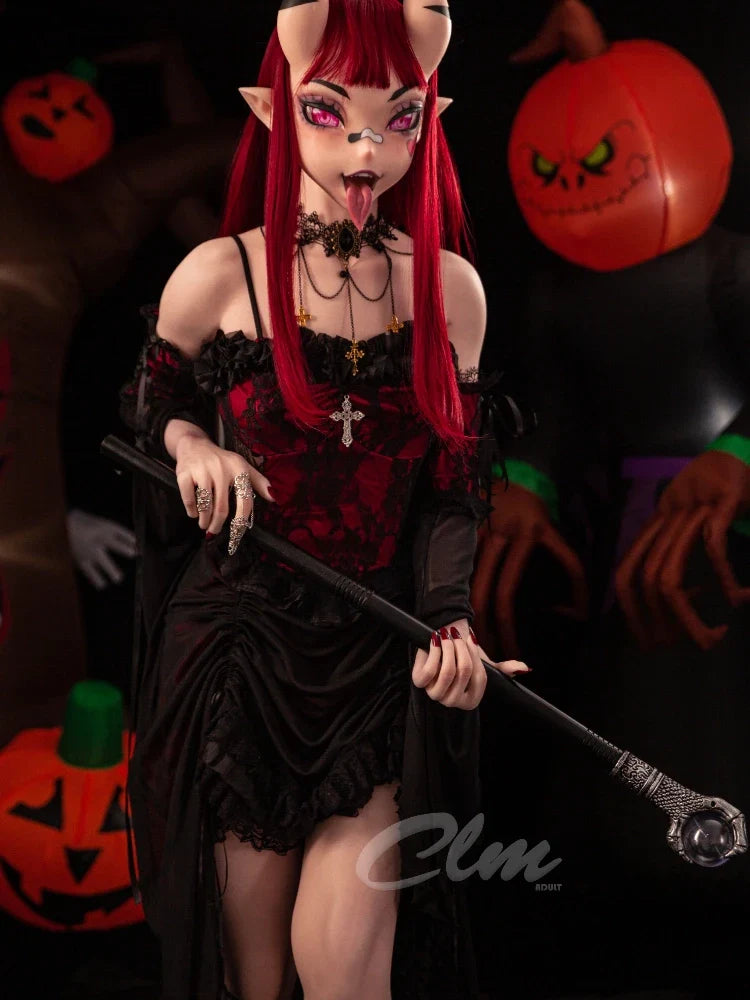F2169-157cm(5.15ft)-35kg C Cup  Meru Fantasy Tiny Alien Silicone Hentai Sex Doll丨Climax Doll Ultra