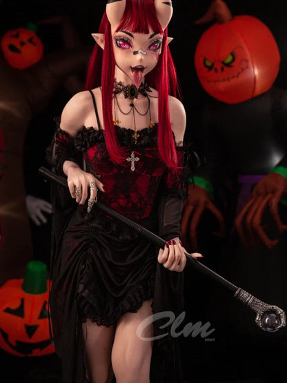 F2169-157cm(5.15ft)-35kg C Cup  Meru Fantasy Tiny Alien Silicone Hentai Sex Doll丨Climax Doll Ultra